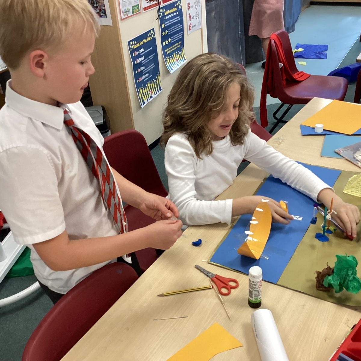 William Ransom Primary School - Models of the River Nile in Maple